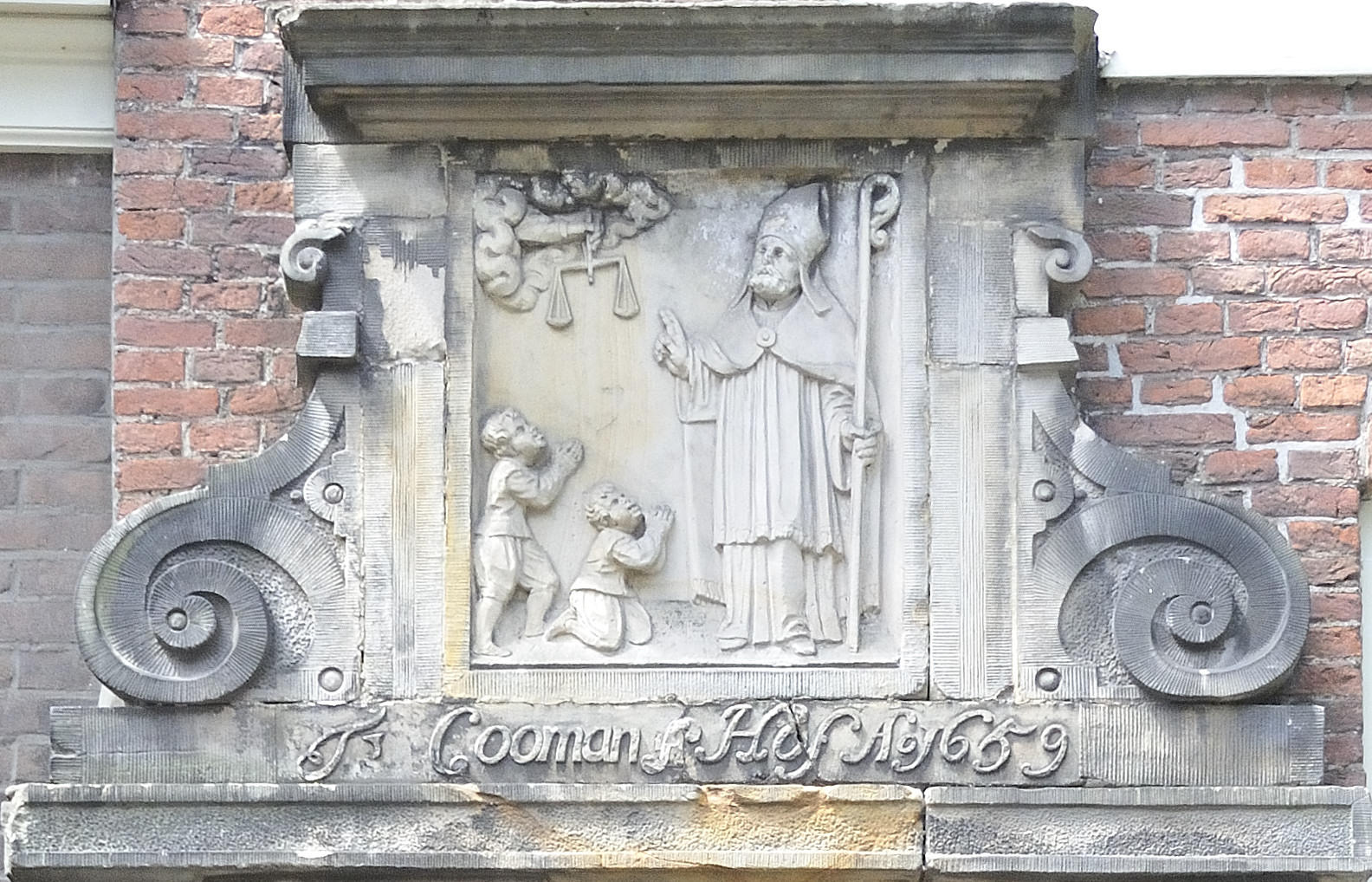 Witte Herenstraat 57, detail (2010)