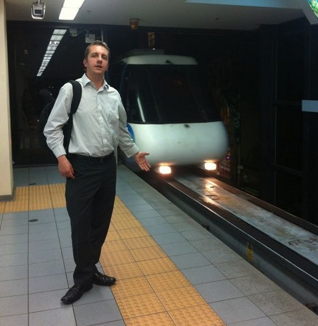 Me and the Sydney monorail