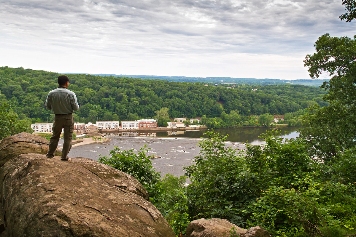 Overlooking the Delaware