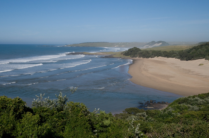 Typical Wild Coast scene