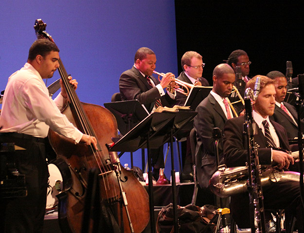 Wynton Marsalis with the Lincoln Center Orchestra, Laxson Auditorium, Chico, CA, Sept. 18, 2009