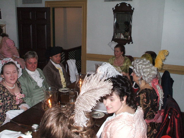 Our 18th C dinner @ Kings Arms