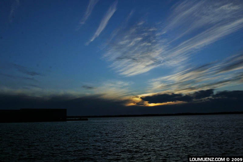 erie sunset
