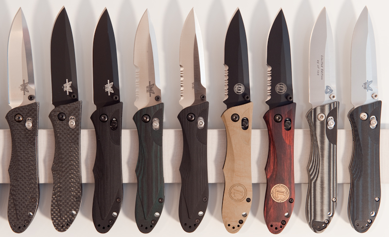 Benchmade 730CFD2, 730CFHS, 732D2BT, 730S kotm Nov, 730S kotm April, 732SBTSN, 732SBTWW, 730-801, 730-901