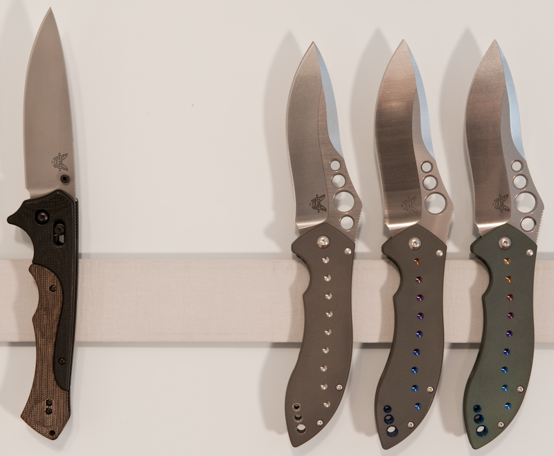 Benchmade 610 proto, 630-400, 630 proto, 630 proto.