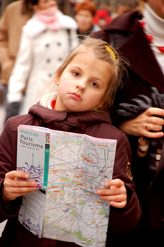 The young tourist