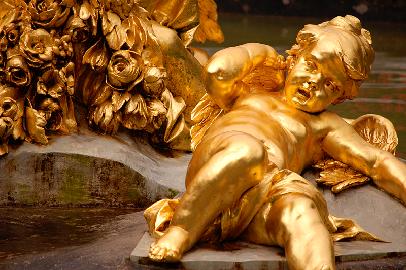 Linderhof fountain detail 2