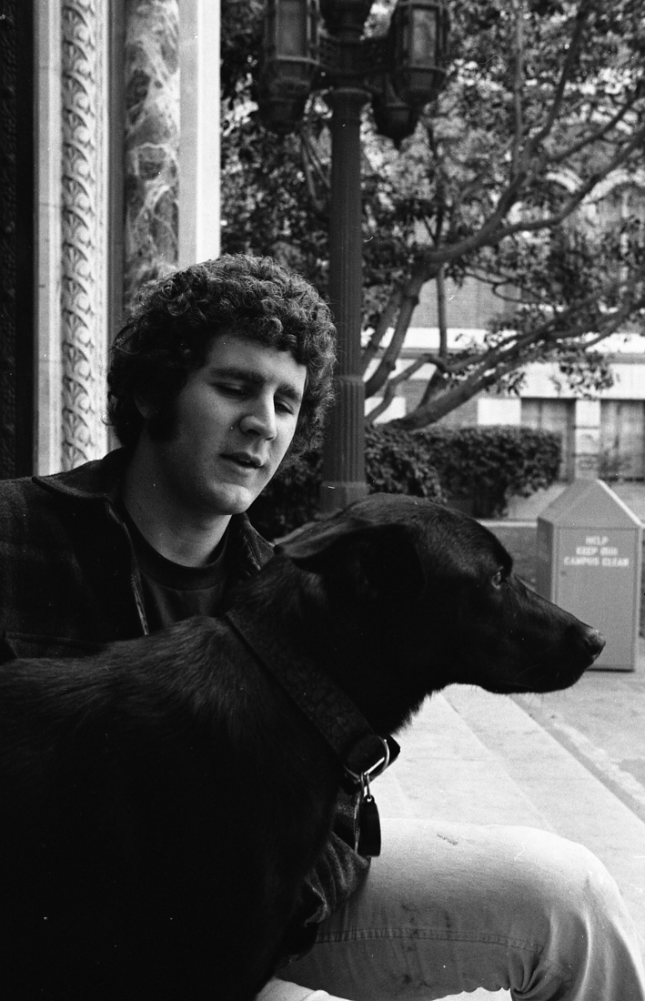 Mitch Vogel & dog