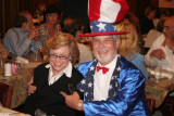 Debra and Uncle Sam (he caught her)
