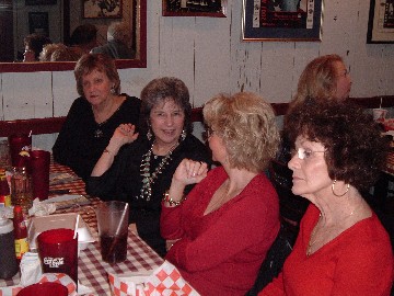 L-R, Sandra Dodson, Joan Eliz. Gaither, June Voss and Paula Sharpe