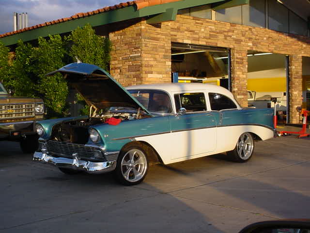 1956 Chevy reflection