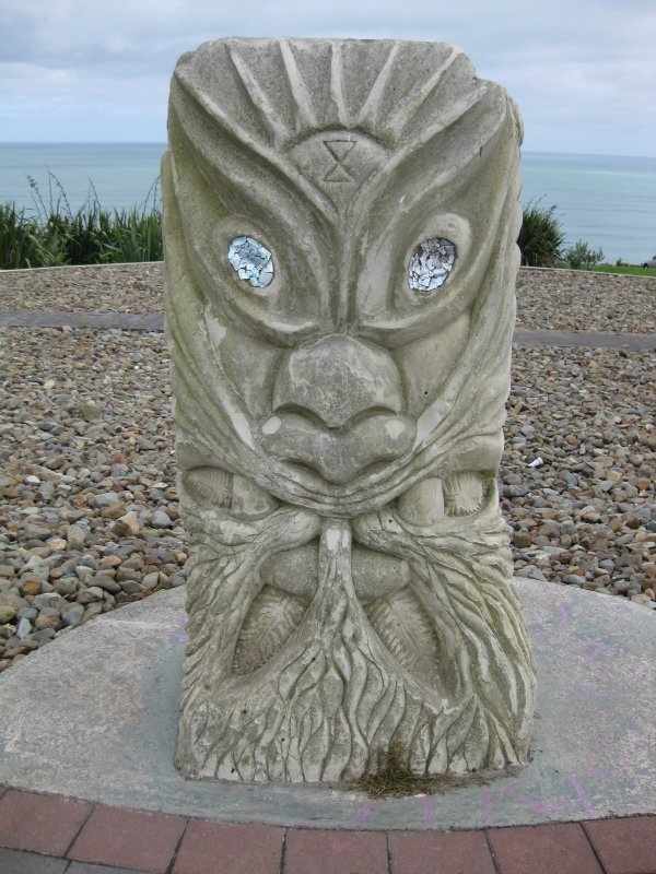 Raglan.Maori carving
