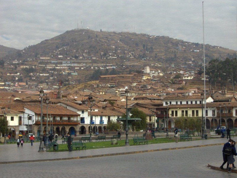 Cusco.Plaza de Armas
