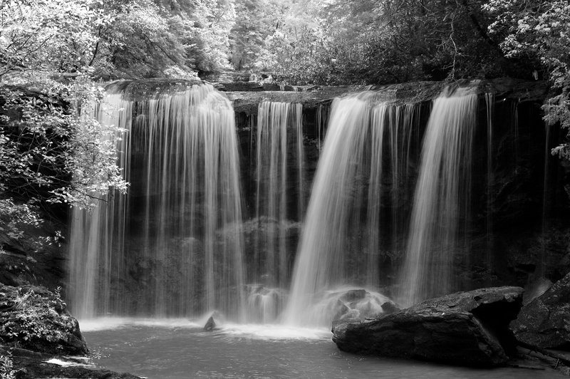 Brasstown Falls (middle cascade)