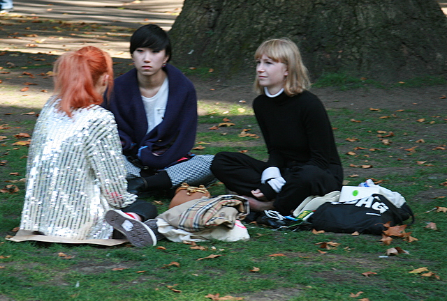 meeting under the tree.