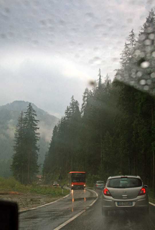 rainy Dolomites