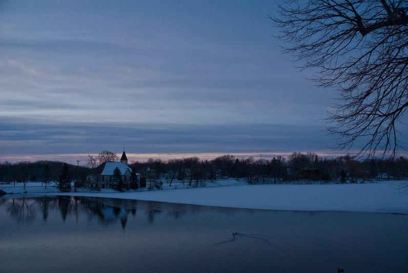 Mill Pond Sunrise  ~  April 13