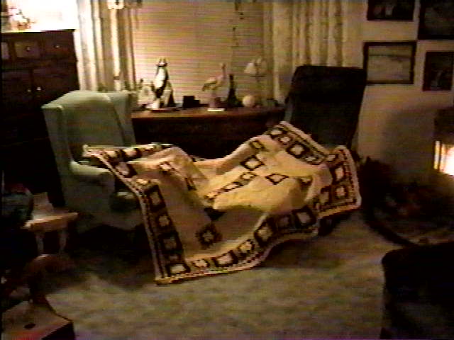 Opie made this for our friend Chuck and his wife.