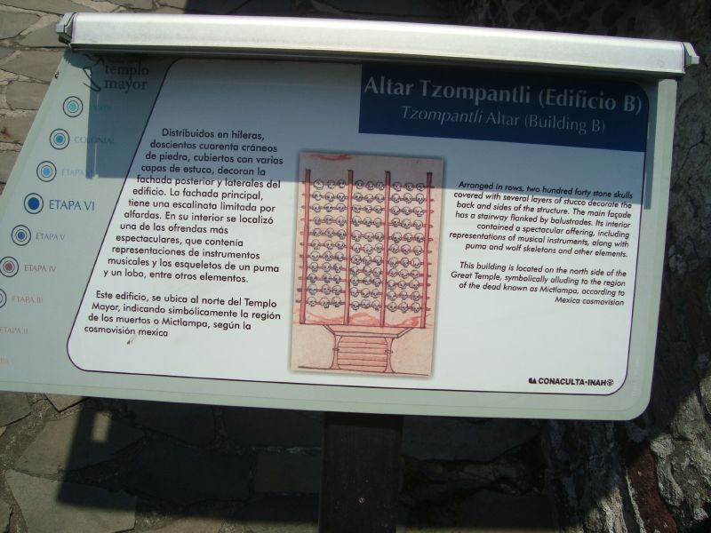 ALTAR DEL TZOMPANTLI