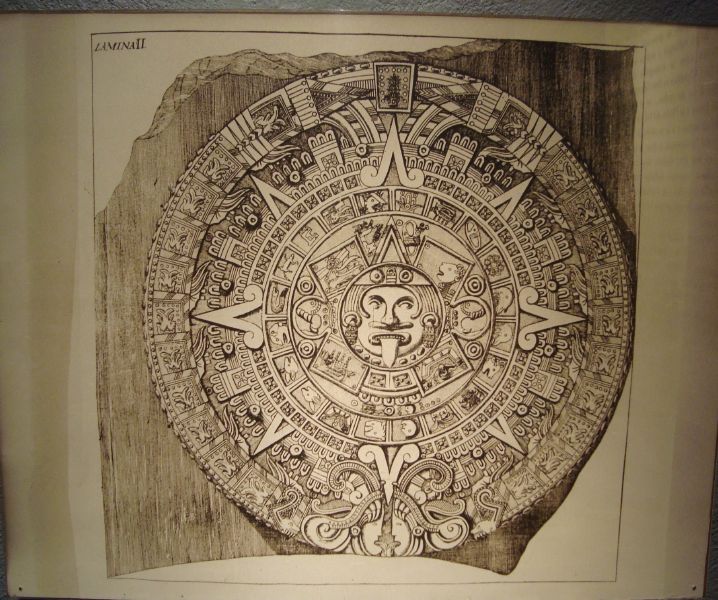 Calendario Azteca (Grabado)