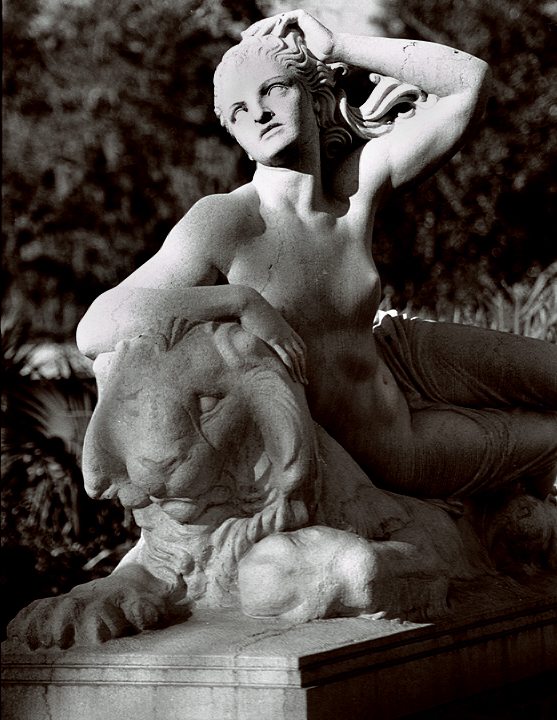 Nude with Lion