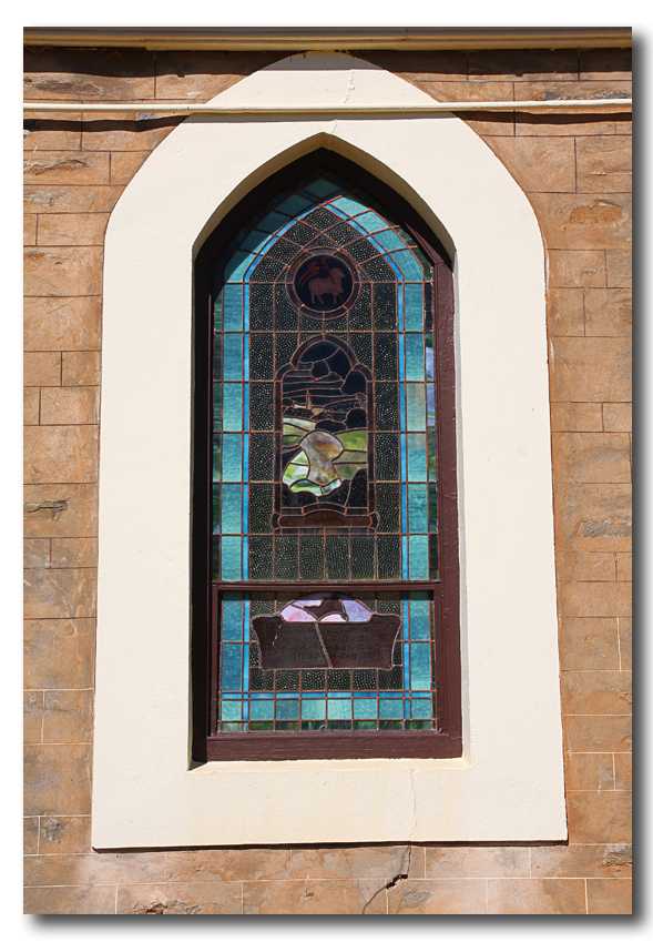 Lutheran Church - Stained glass window