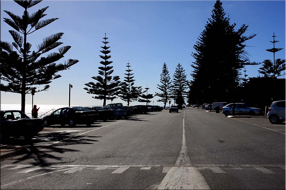 On the esplanade 