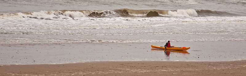 waiting for a wave