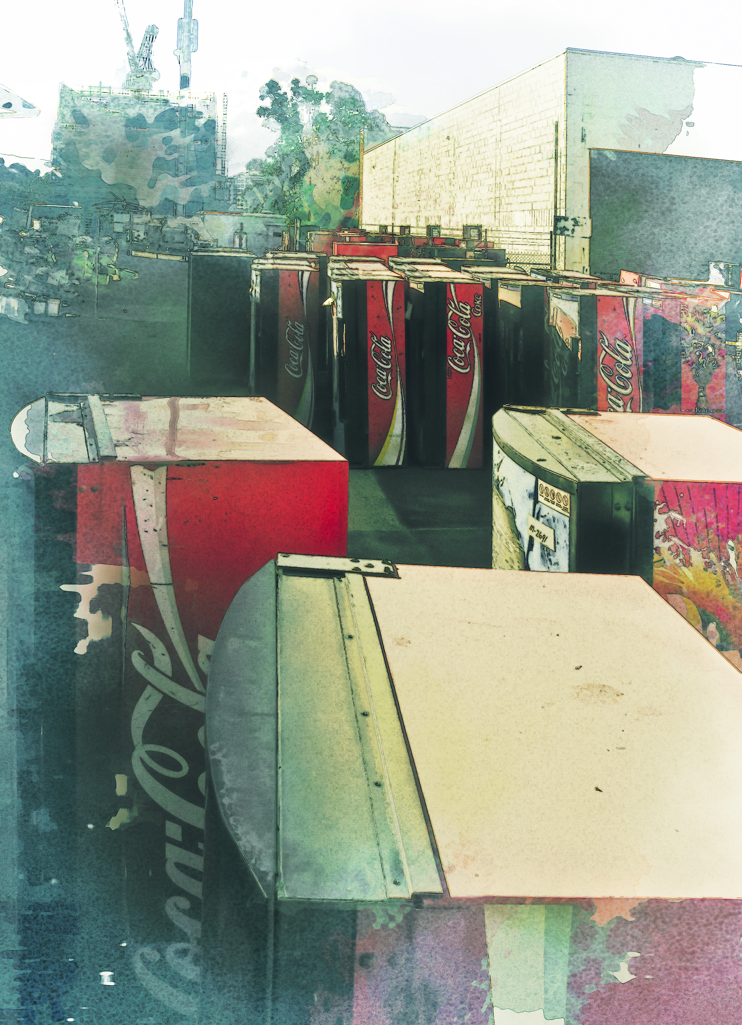 After the floods ..... Coke machines revisited