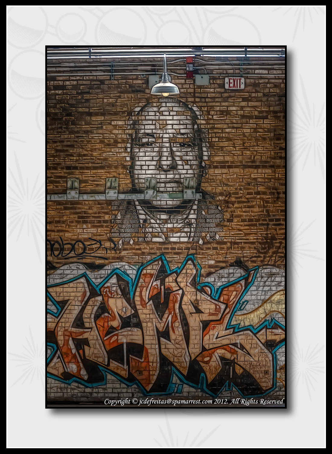 2012 - Graffiti -  Evergreen Brick Works - Toronto, Ontario - Canada