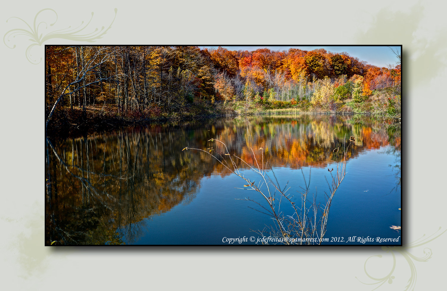 2012 - Autumn Colours - Moccasin Park - Toronto, Ontario - Canada