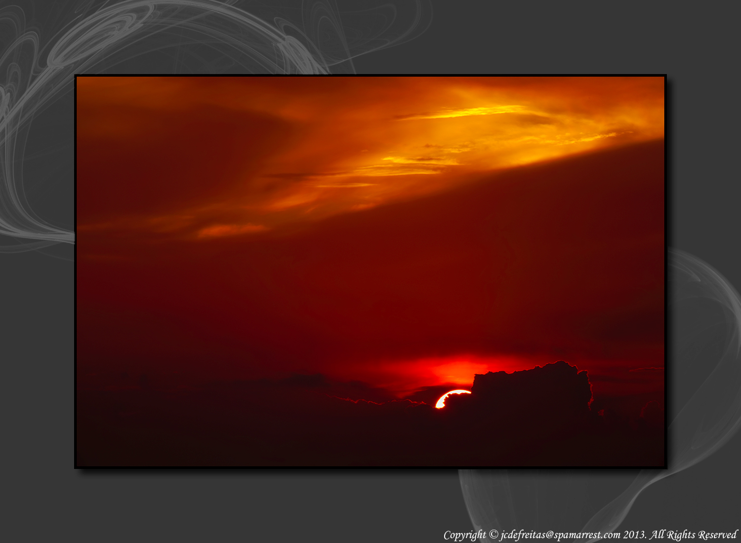2012 - Sunset in Albufeira, Algarve - Portugal