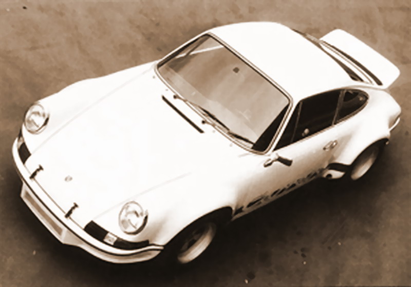 1973 Porsche 911 RSR 2.8 Liter Factory Photo