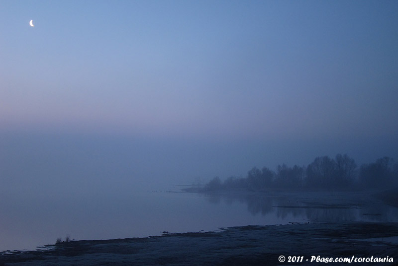 Early morning lake view
