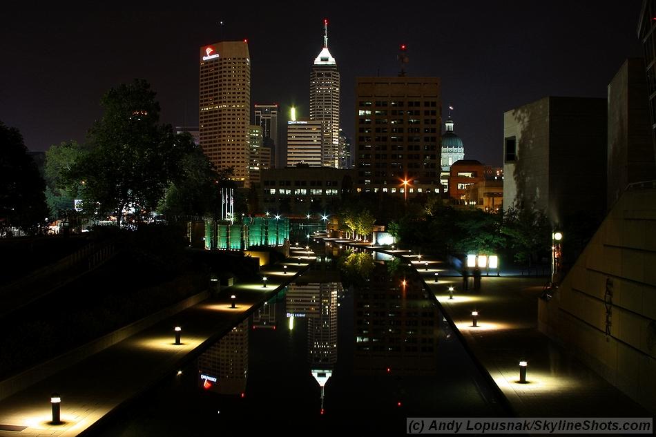 Indianapolis at Night