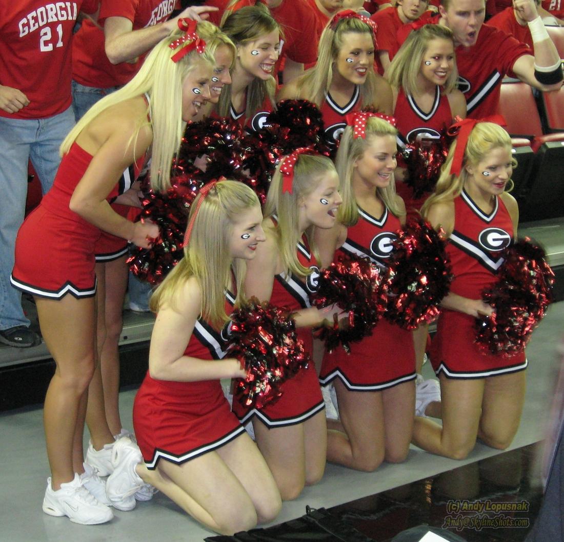 University of Georgia cheerleaders