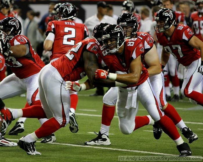 Atlanta Falcons tight end Tony Gonzalez