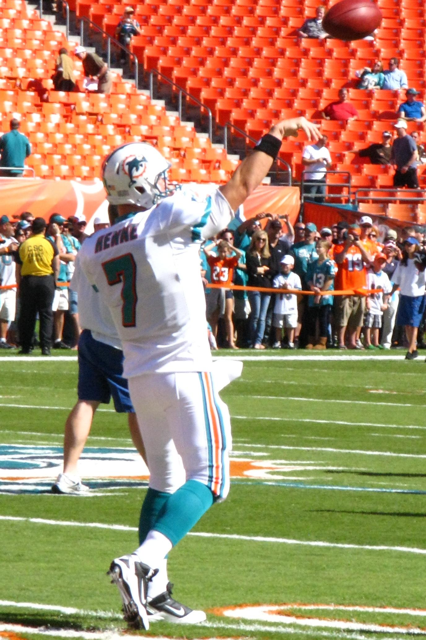 Miami Dolphins QB Chad Henne