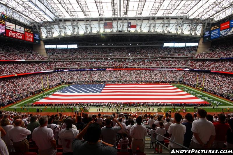 Time Lapse: Reliant Stadium (Sept. 11, 2011)