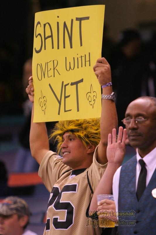 New Orleans Saints fan