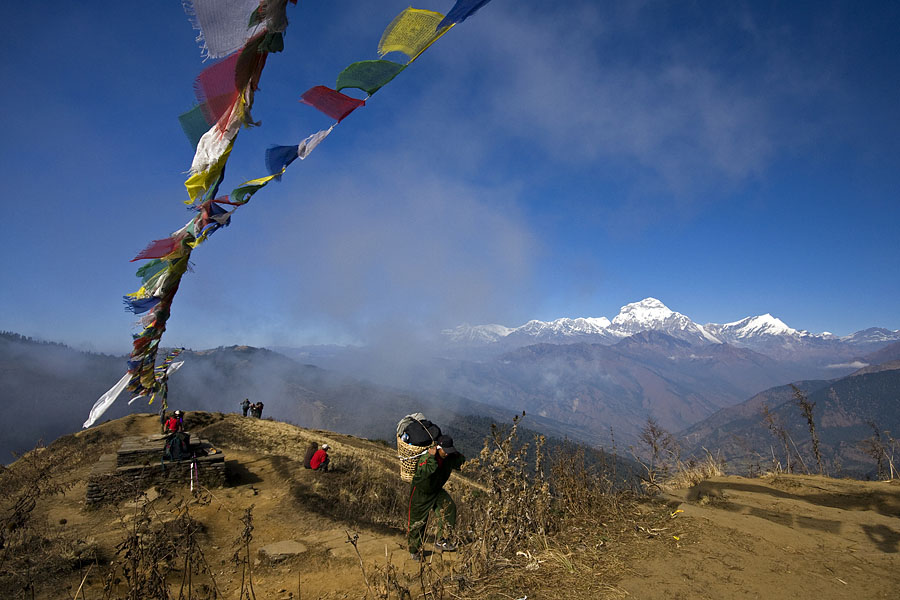 Sherpas in the Nepalese Himalayas