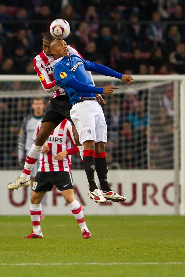 Marcelo and El-Hadji Diouf