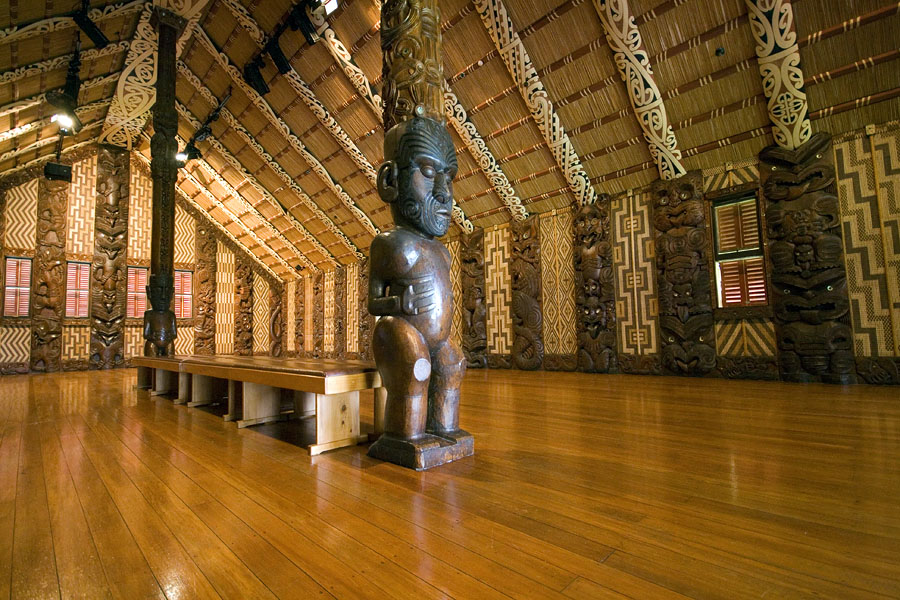 Te Whare Runanga, Maori Meeting House