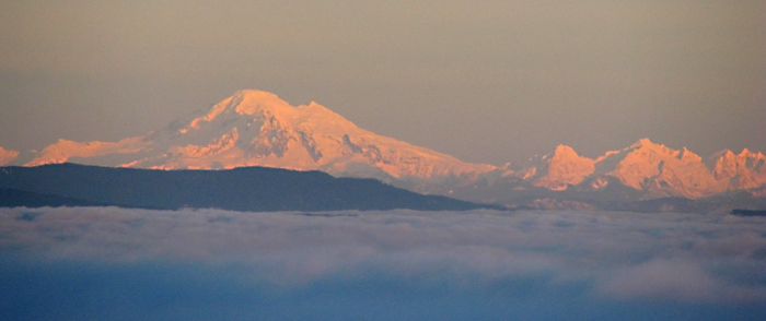 Mt Baker from the Hat
