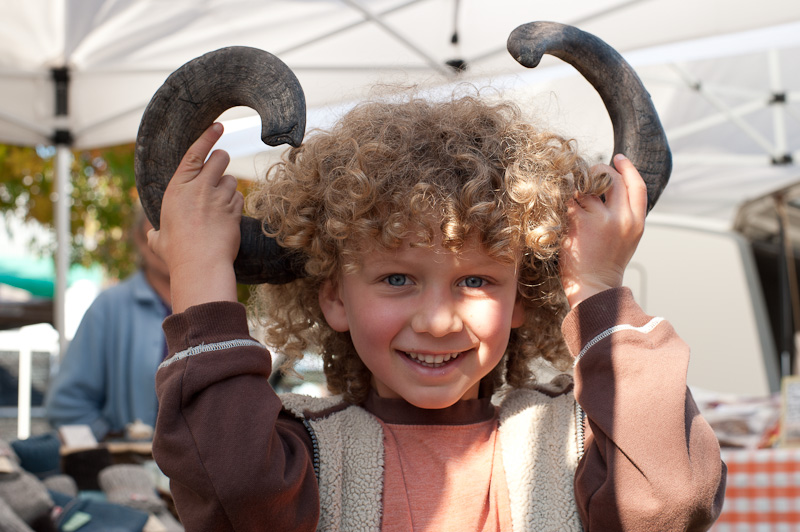 Man with Horns