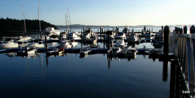 The new Mill Bay Marina