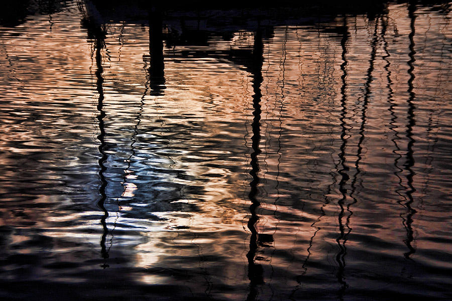 3 Jan... Masts in the water