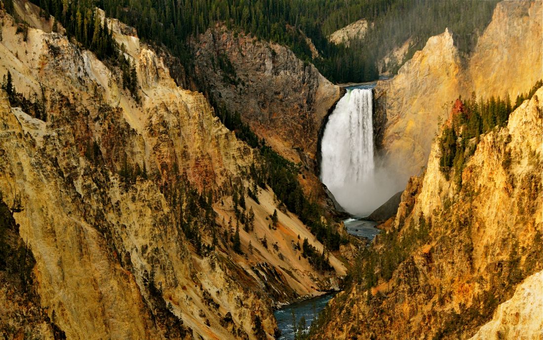 The Grand Canyon of the Yellowstone