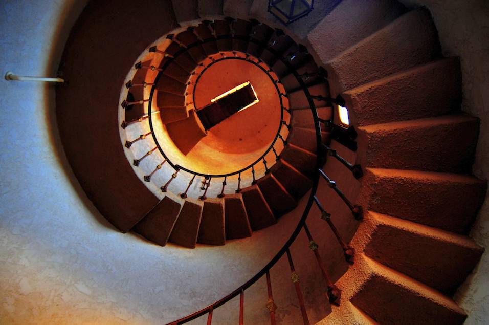Staircase, Scottys Castle