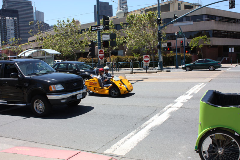 Wacky Races on The Embarcadero
